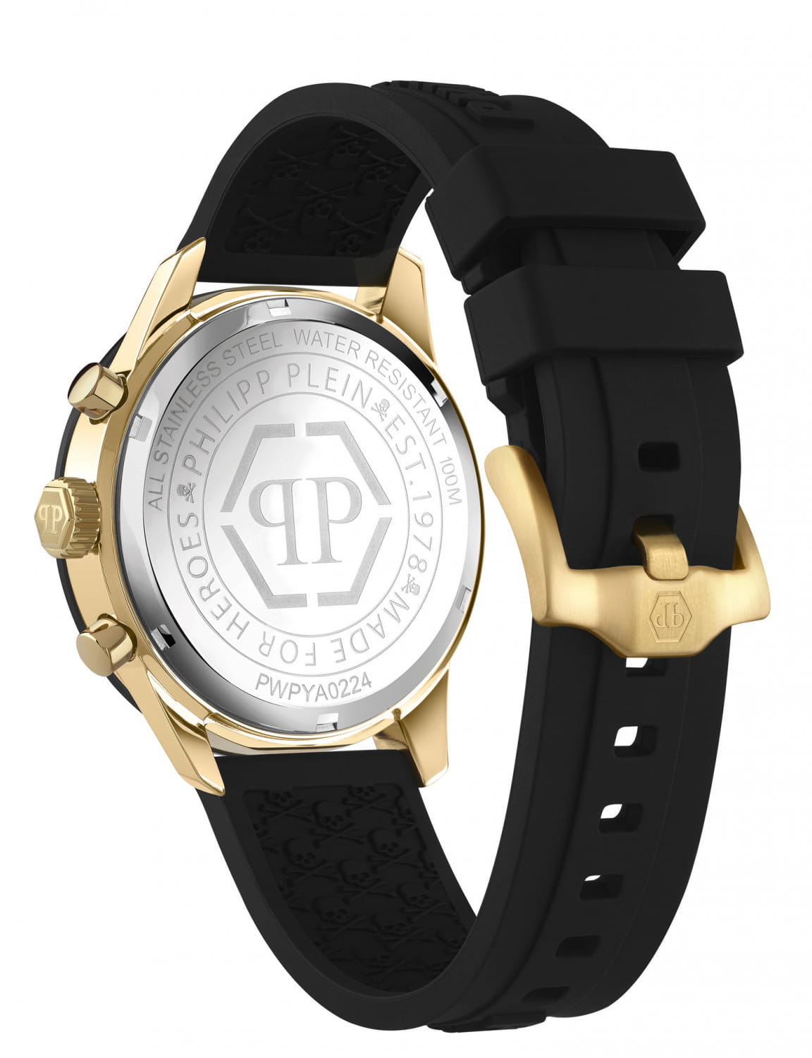 Philipp Plein Philipp Plein Pleinmeter PWPYA0224  - задняя крышка сталь металл корпуса, германия часы