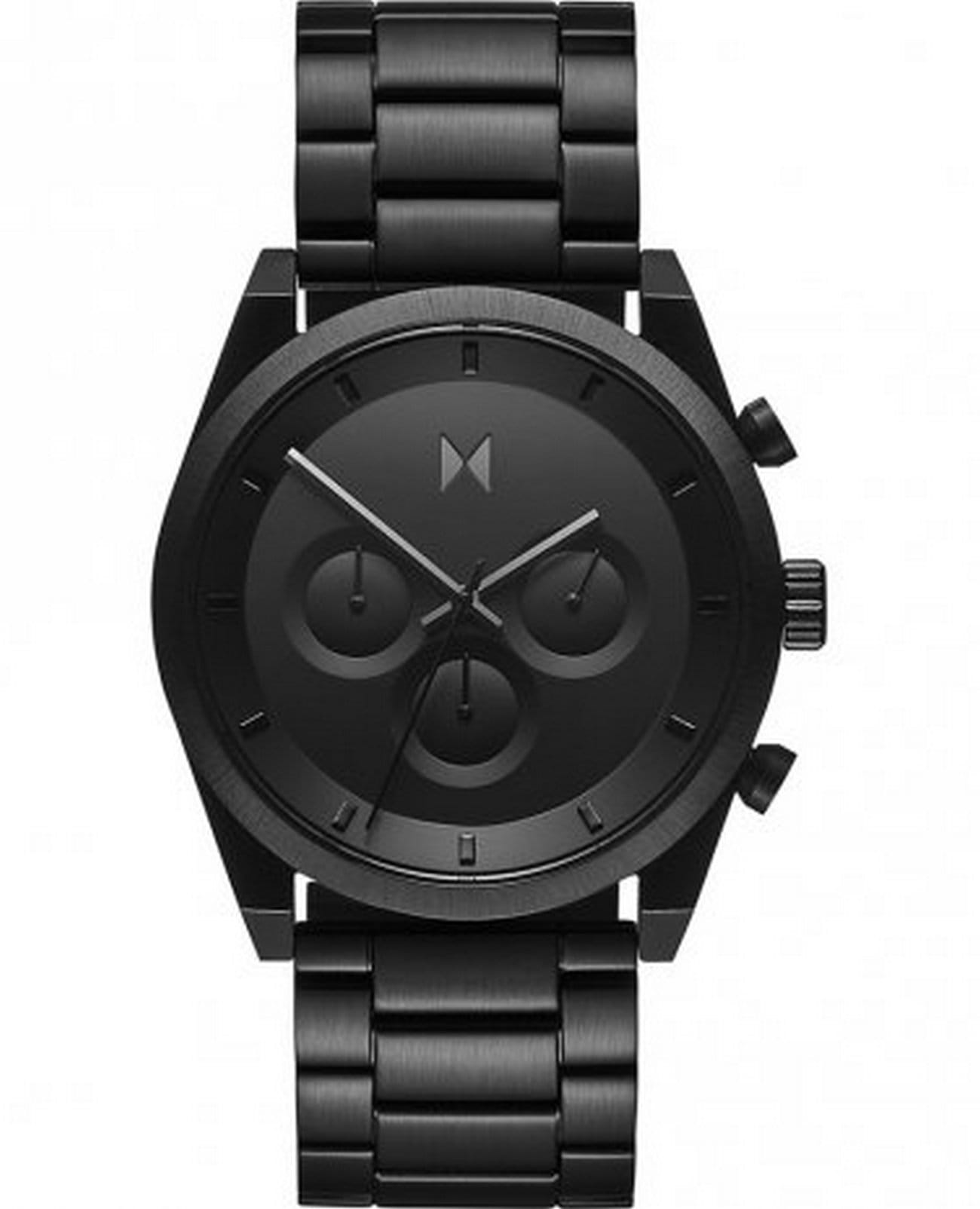 MVMT MVMT Element 28000110-D  28000110-D кварцевые мужские часы черный циферблат, браслет нержавеющая сталь — вид спереди