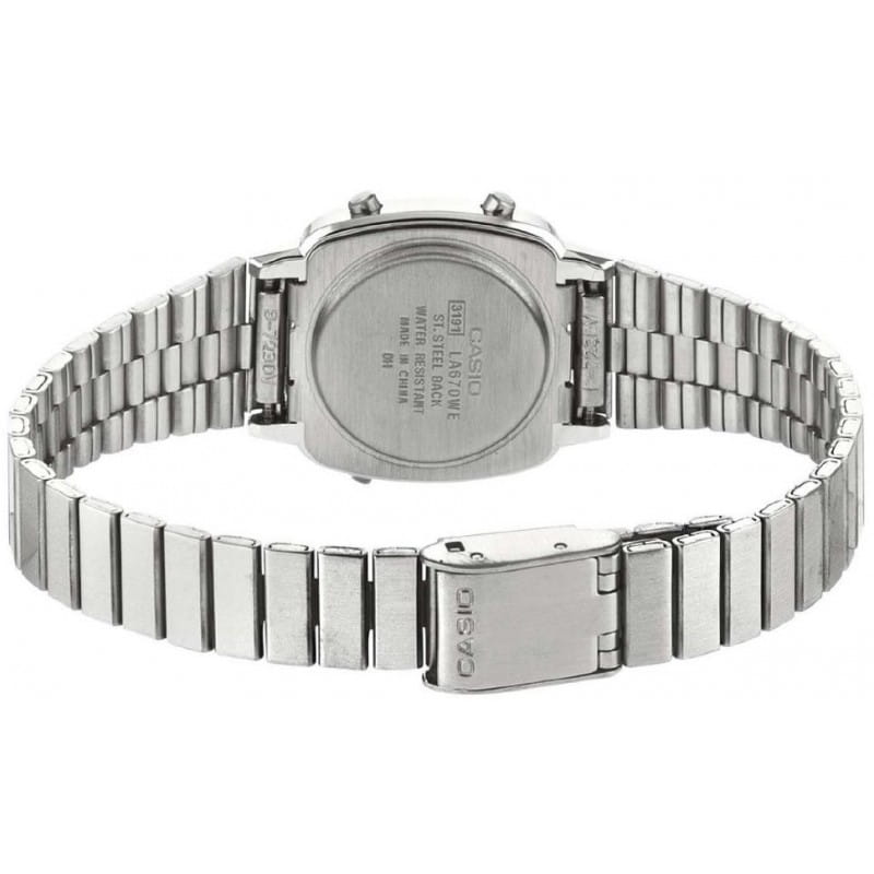 Оригинальные часы Casio Casio Vintage LA670WEA-7E кварцевые калибр механизма  общий вид