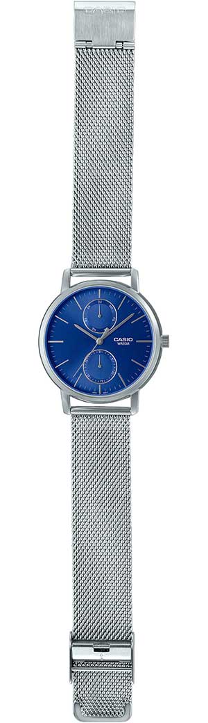 Casio Casio Collection MTP-B310M-2A кварцевые мужские часы часы крупный план синий циферблата