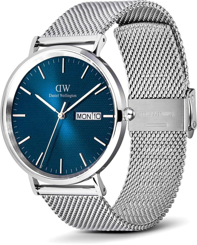 Оригинальные часы Daniel Wellington Daniel Wellington Classic Day Display Sterling Arctic DW00100833 кварцевые калибр механизма  общий вид