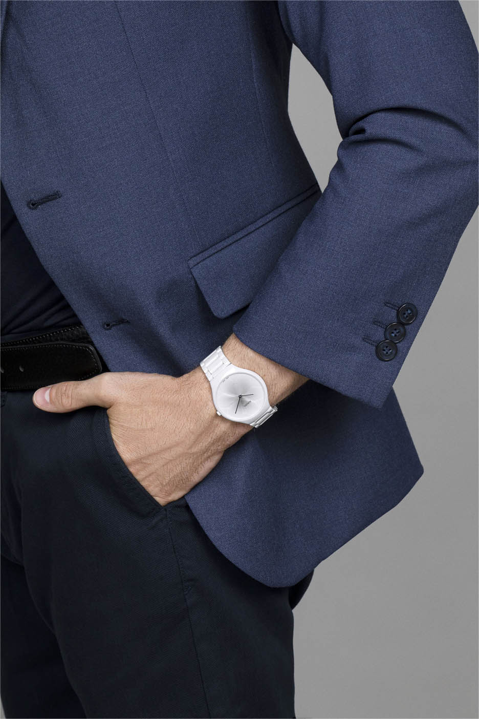 Оригинальные часы Rado Rado True Thinline x Great Gardens of the World R27007032 кварцевые калибр механизма  общий вид