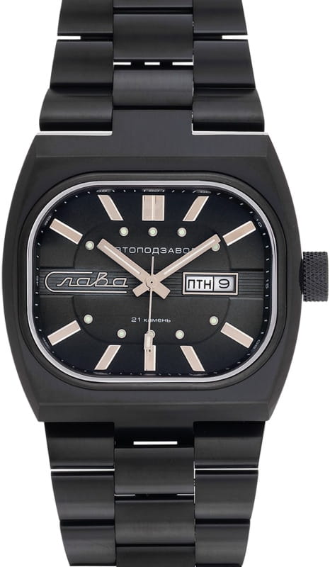 Слава Слава Телевизор 3044705/100-8205 , наручные мужские часы фото под углом