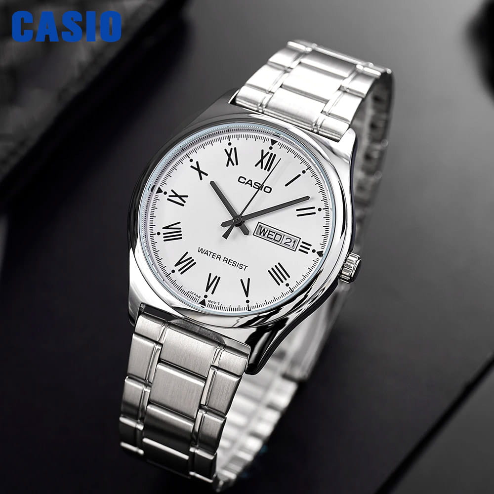 Оригинальные часы Casio Casio Collection MTP-V006D-7BUDF (MTP-V006D-7B) кварцевые калибр механизма  общий вид