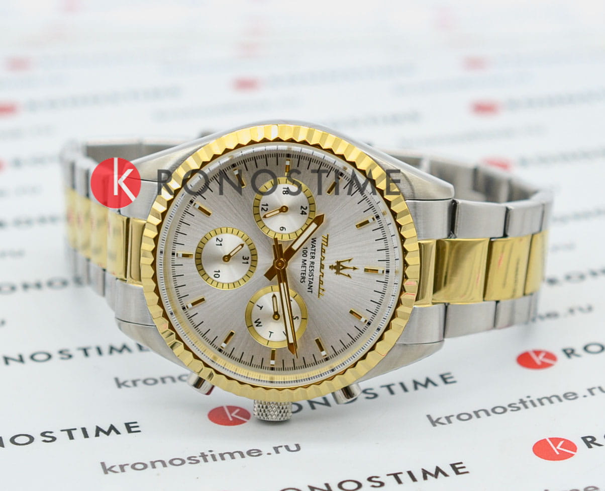 Maserati R8853100021 мужские часы застежка крупным планом