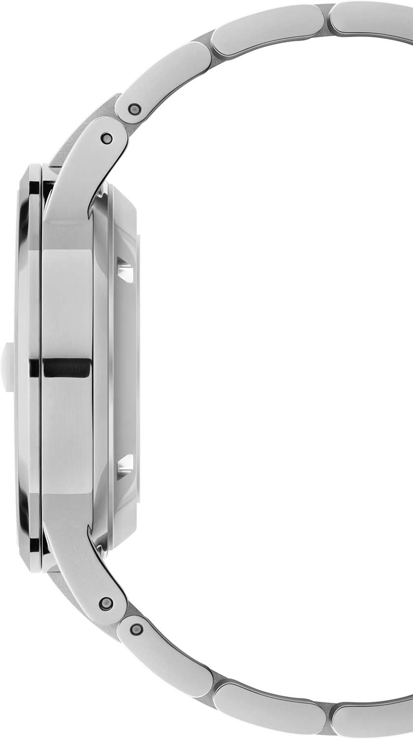 Daniel Wellington Daniel Wellington Iconic Link Arctic DW00100482, iconic швеция мужские часы на браслете нержавеющая сталь боковой вид