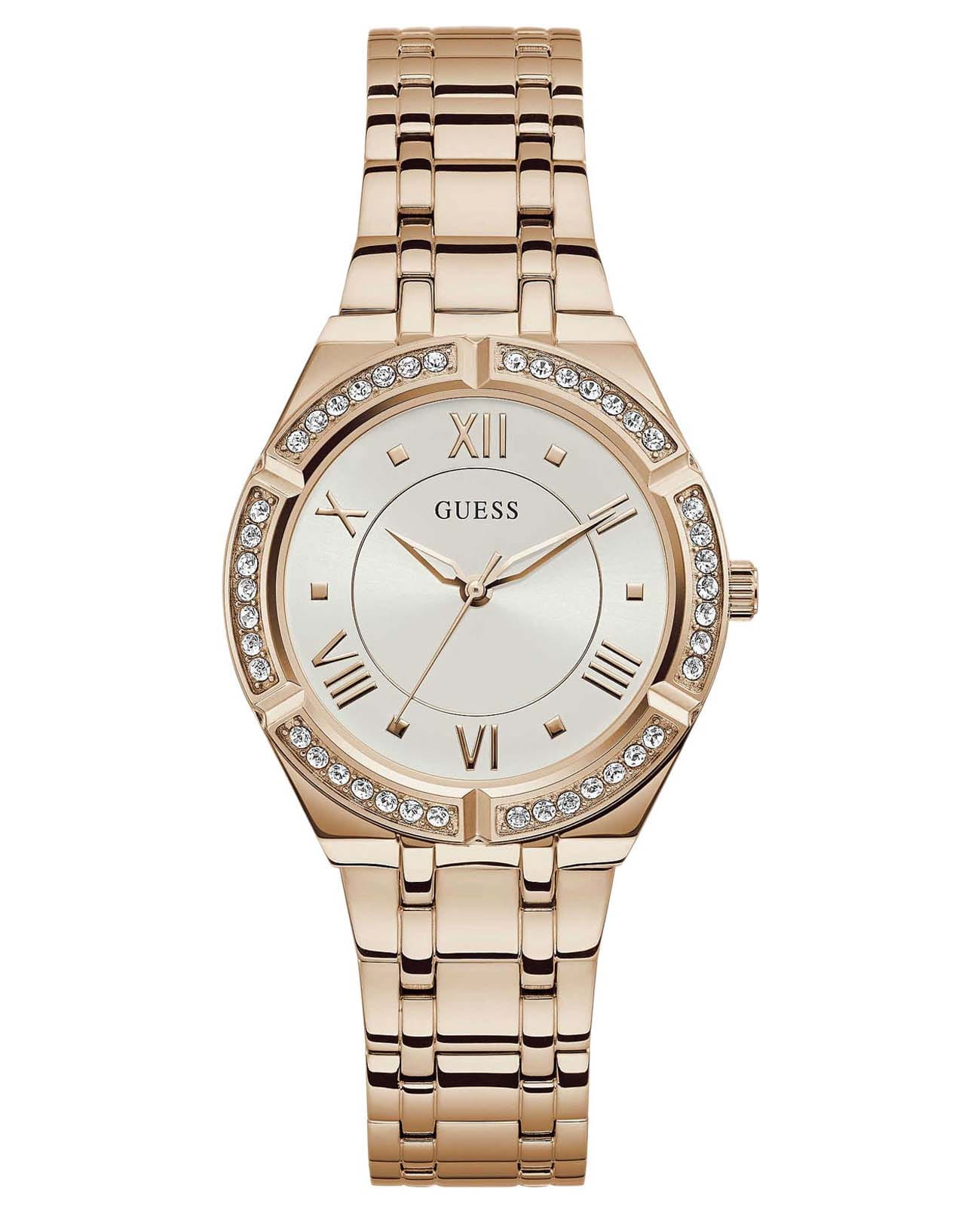 Guess Guess GW0033L3  GW0033L3 кварцевые женские часы  циферблат, браслет сталь с ip покрытием — вид спереди