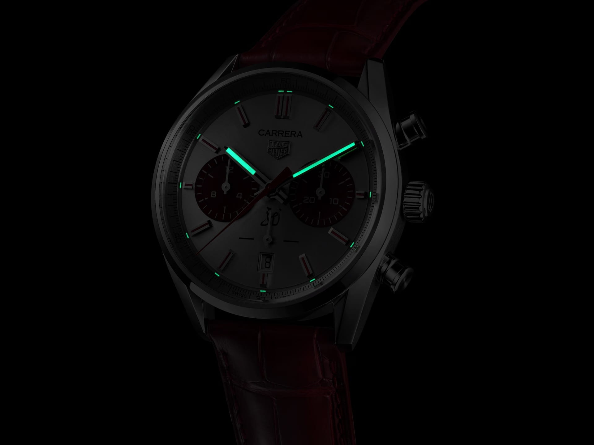 Оригинальные часы TAG Heuer TAG Heuer Carrera Chronograph CBN201H.FC6553 механические калибр механизма  общий вид