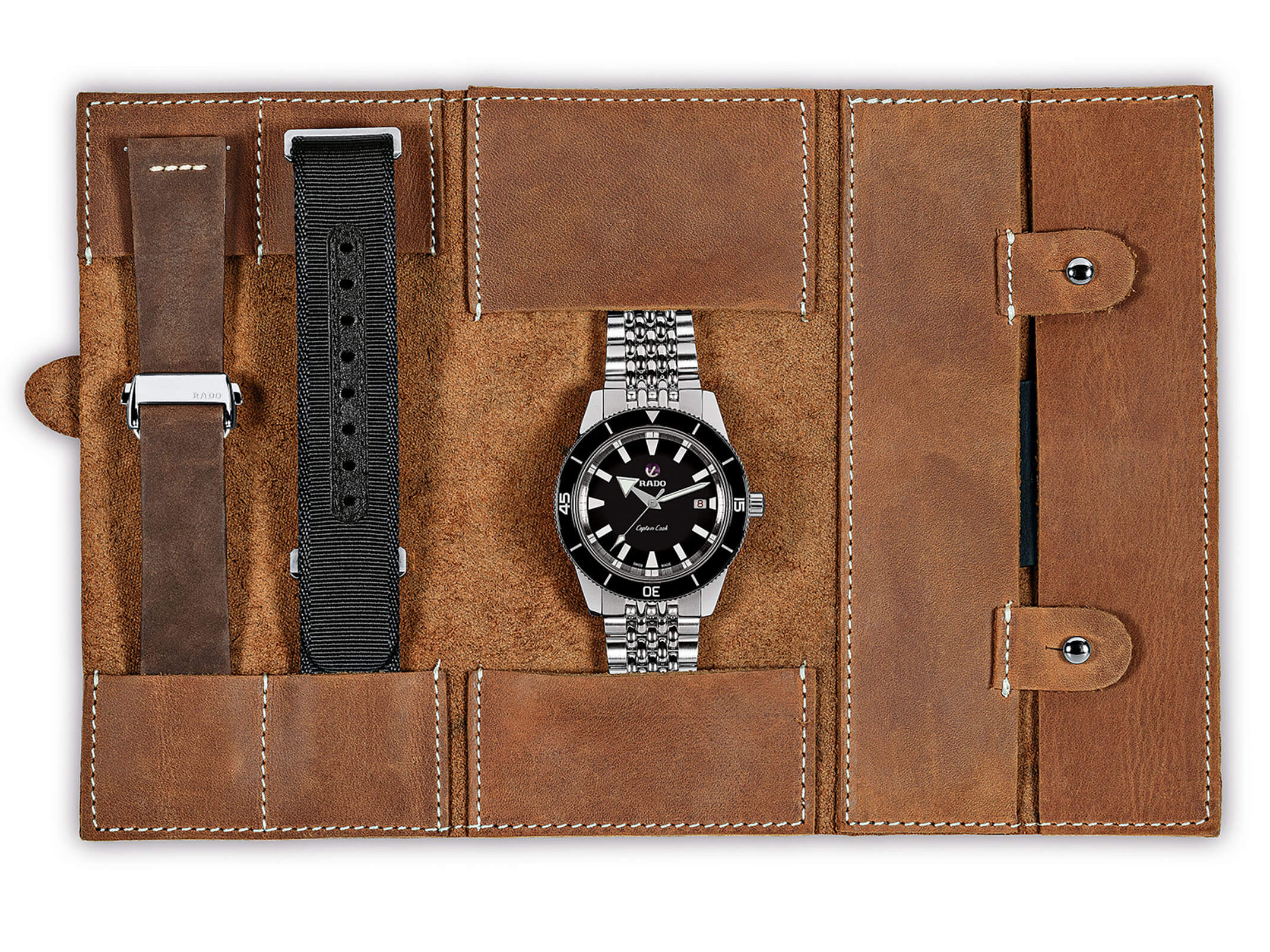 Rado Rado Captain Cook Automatic R32505158 Automatic - задняя крышка металл сталь керамика корпуса, швейцария часы