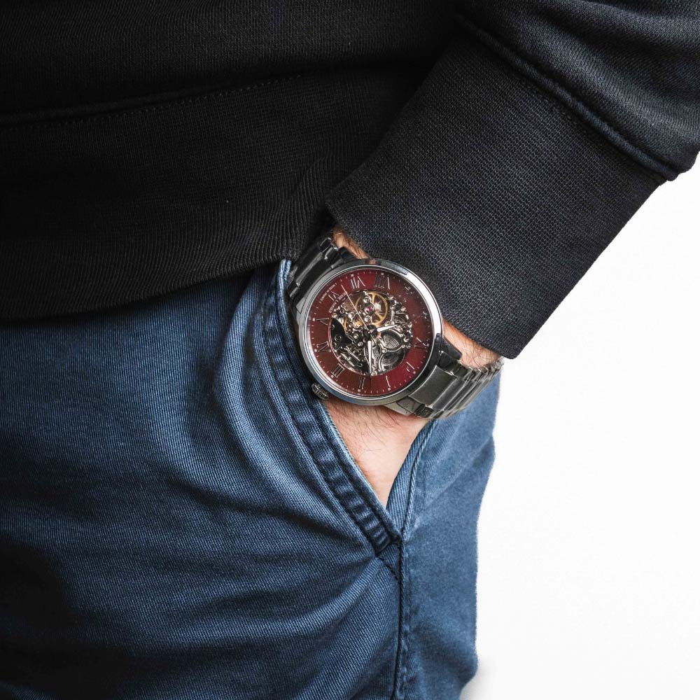 Pierre Lannier Pierre Lannier Automatic 317B151 , наручные мужские часы фото под углом