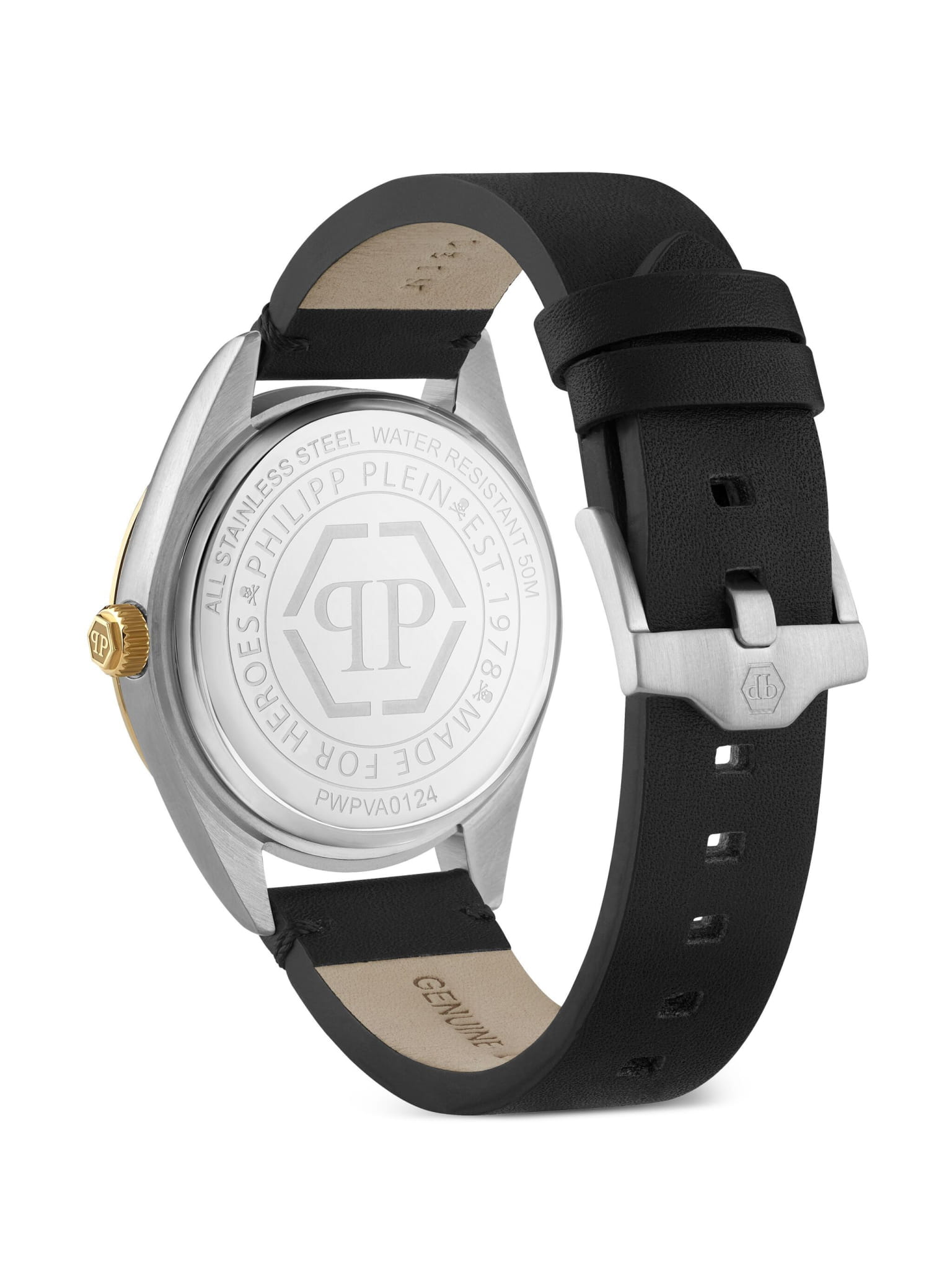 Philipp Plein Philipp Plein Superlative Gent PWPVA0124  — детали корпуса и кожаный