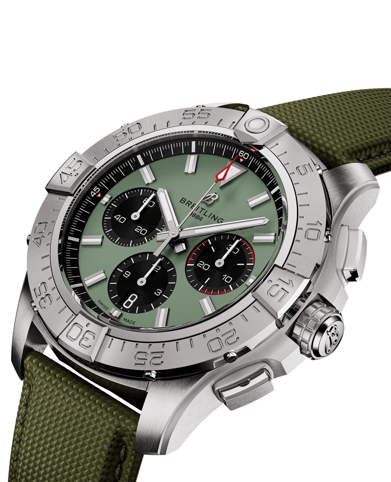 Breitling Breitling Avenger B01 Chronograph 44 AB0147101L1X1 , наручные мужские часы фото под углом