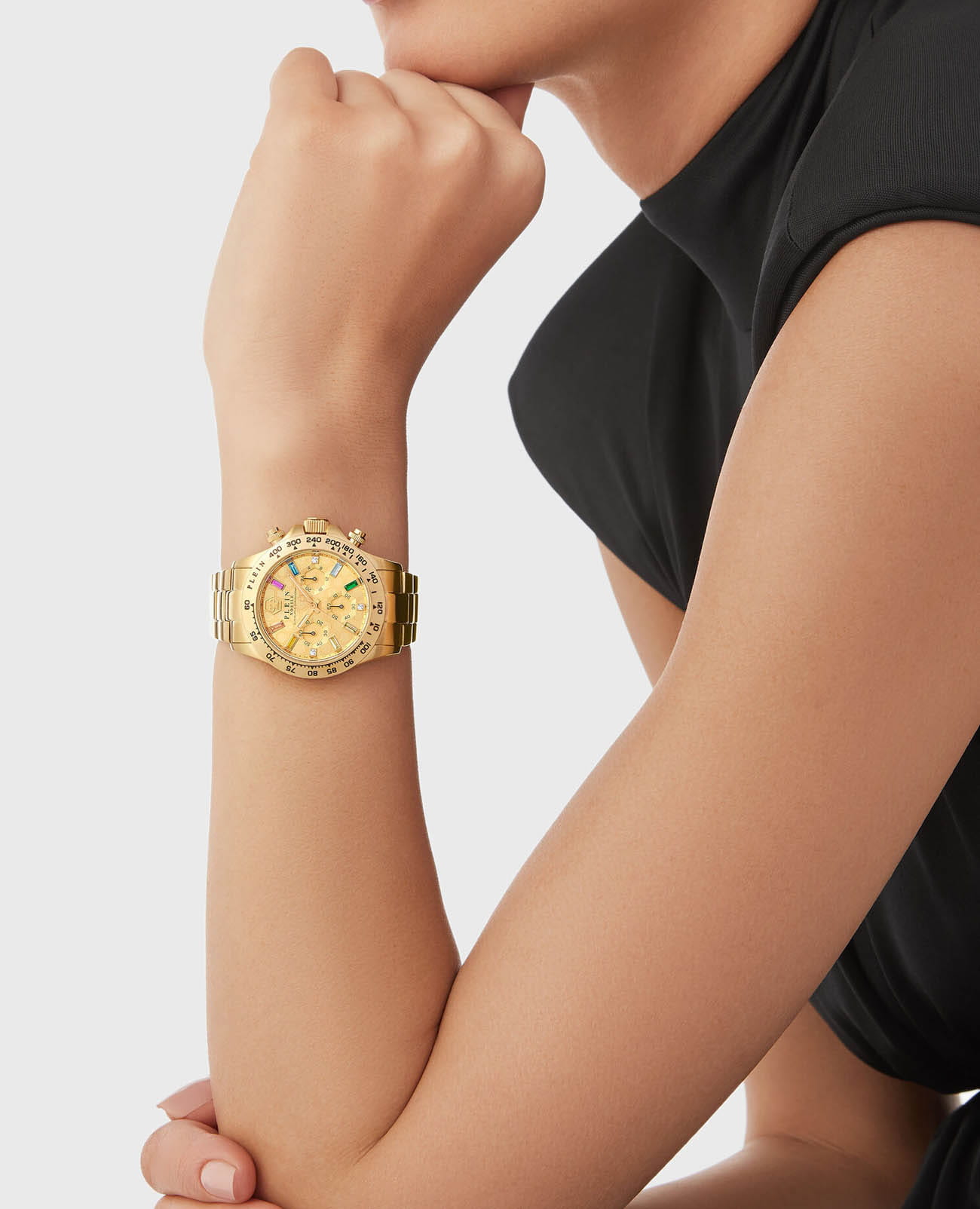 Philipp Plein Philipp Plein Nobile Lady PWSBA0223 , наручные женские часы фото под углом