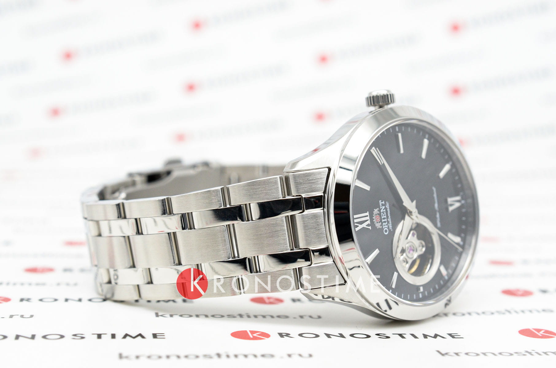 Orient Orient Automatic AG03001B, classic automatic япония мужские часы на браслете нержавеющая сталь боковой вид