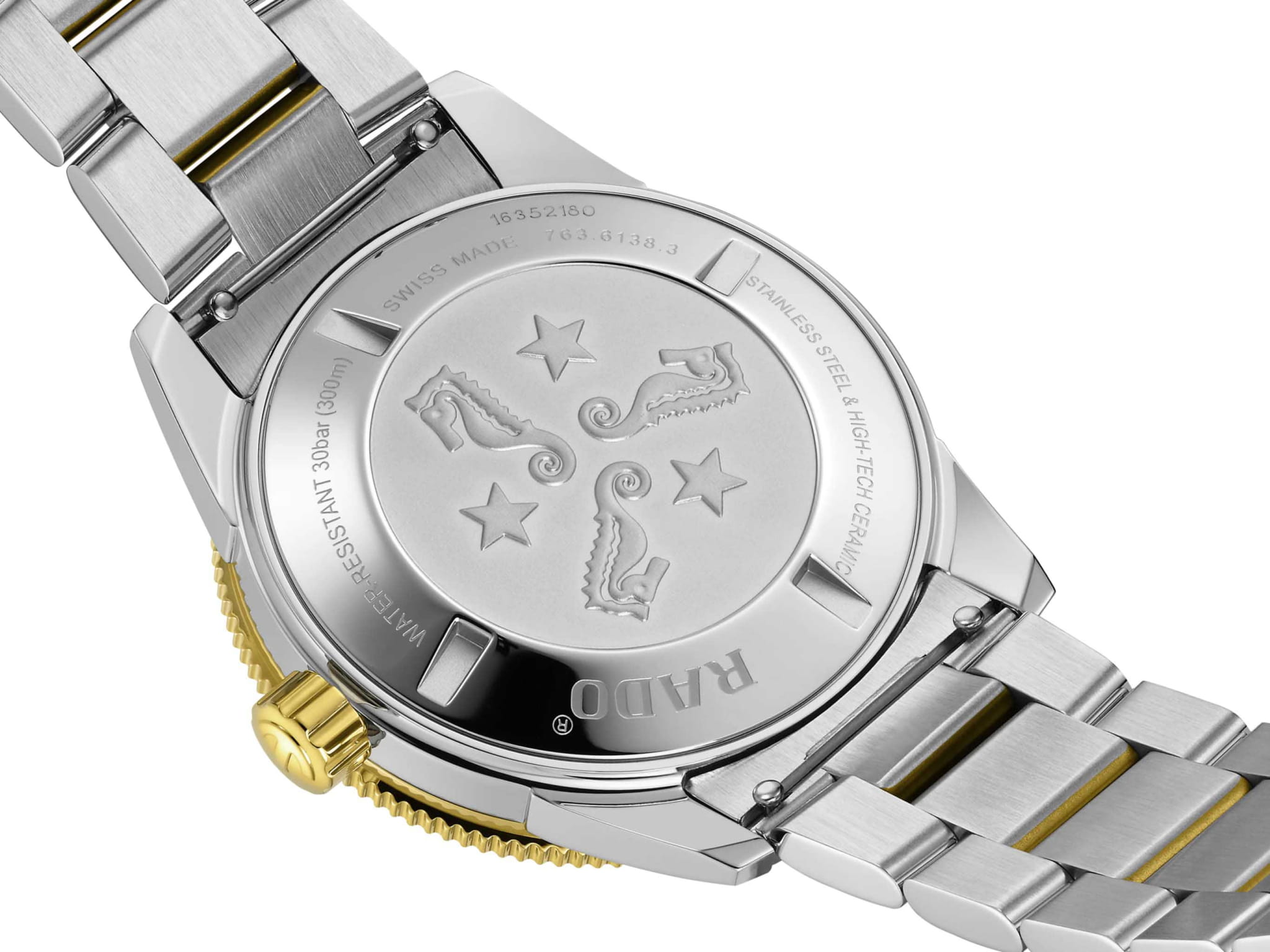 Rado Rado Captain Cook Automatic R32138303 швейцария наручные мужские часы заводная головка с логотипом Rado