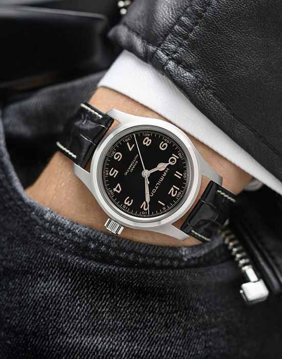 Hamilton Hamilton Khaki Field Murph Auto H70605731 , наручные мужские часы фото под углом