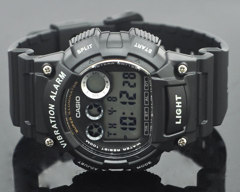 Casio Casio Standard Digital W-735H-1AVDF (W-735H-1A) япония наручные мужские часы заводная головка с логотипом Casio