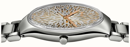 Rado Rado True Thinline x Great Gardens of the World Chapter R27088122, true thinline швейцария мужские часы на браслете высокотехнологичная плазменная керамика боковой вид