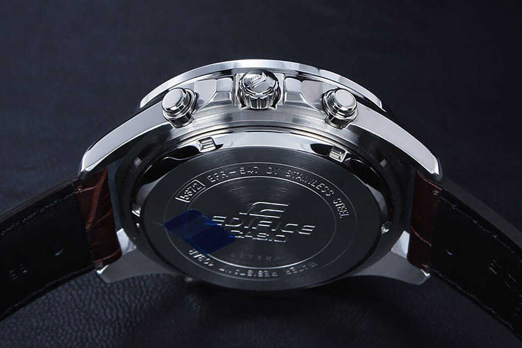 Casio Casio Edifice EFR-547L-7A EFR — детали корпуса и кожаный