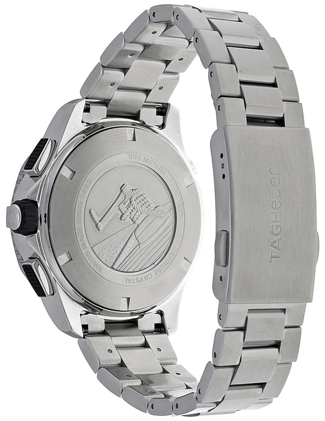 TAG Heuer TAG Heuer Aquaracer CAK211A.BA0833, aquaracer швейцария мужские часы на браслете нержавеющая сталь боковой вид