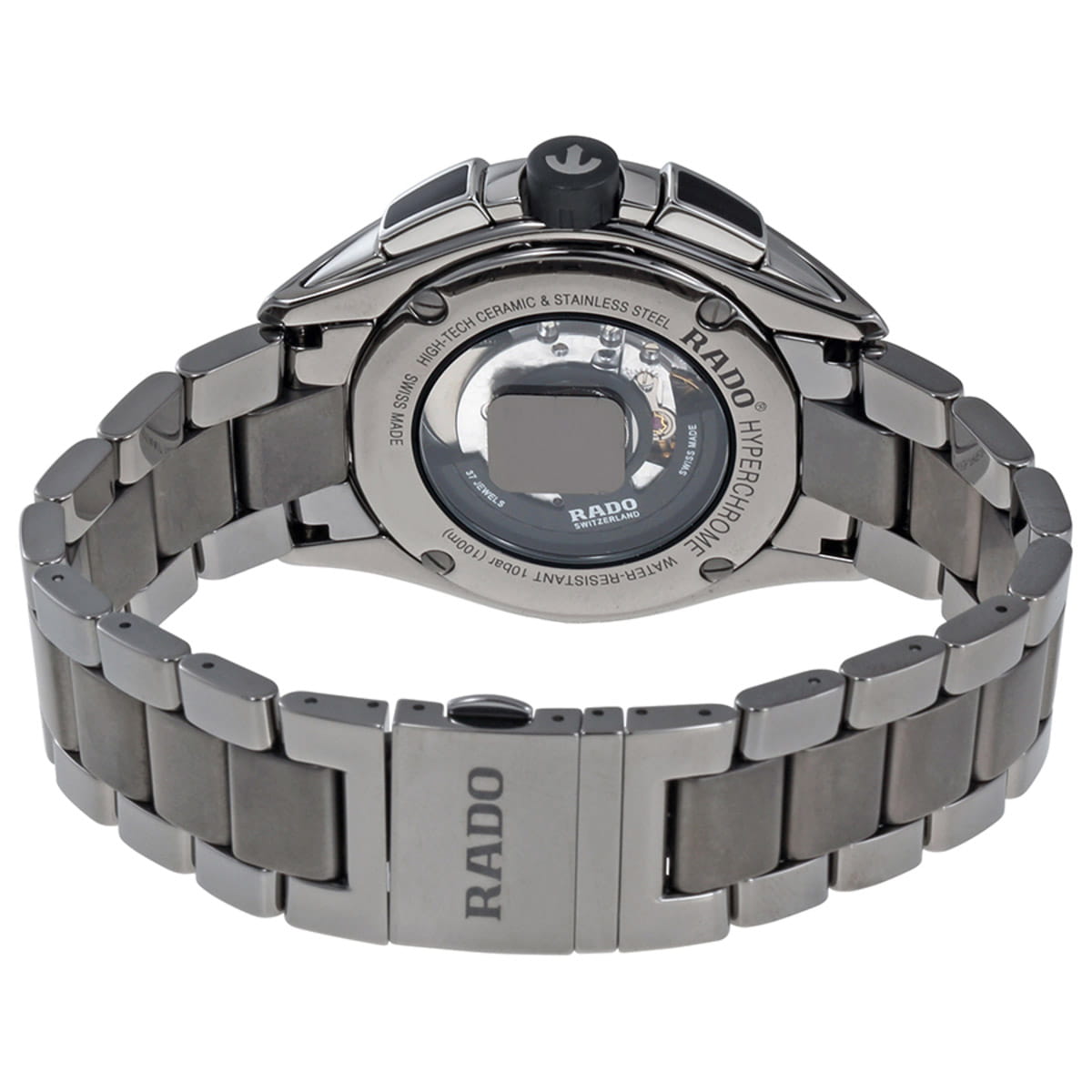 Оригинальные часы Rado Rado HyperChrome Automatic Chronograph R32276112 механические калибр механизма eta 2894-2 общий вид