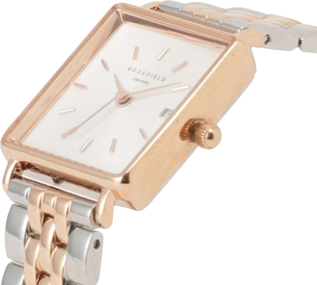 Rosefield Rosefield The Boxy XS QMWSSR-Q024 сша наручные женские часы заводная головка с логотипом Rosefield