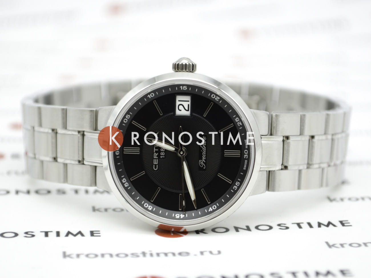 Certina Certina DS Stella C031.210.11.051.00 женские часы черный циферблат на запястье