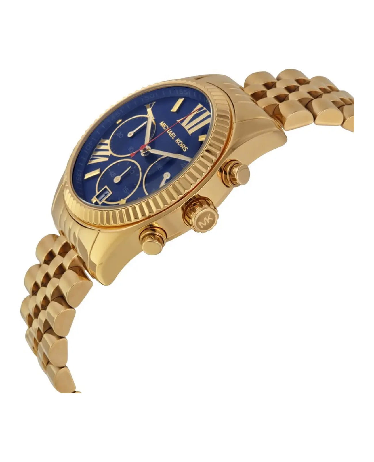 Michael Kors Michael Kors Lexington MK6206 женские часы синий циферблат на запястье