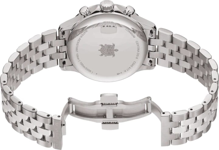 Certina Certina DS-8 Chrono C045.417.44.011.00 DS 8 — детали корпуса и титановый