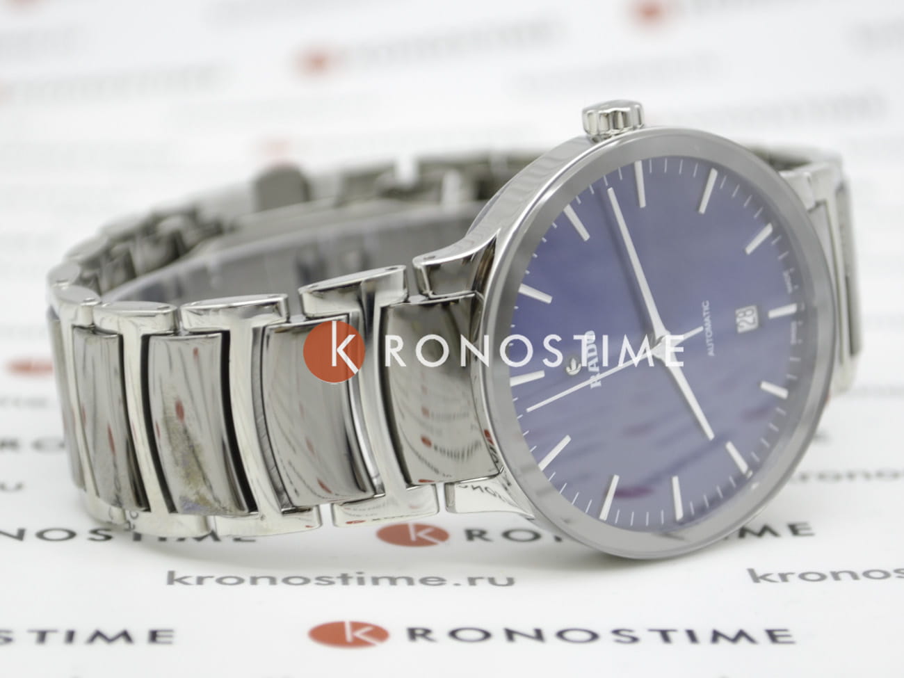Rado Rado Centrix Automatic R30010202 механические мужские часы часы крупный план синий циферблата