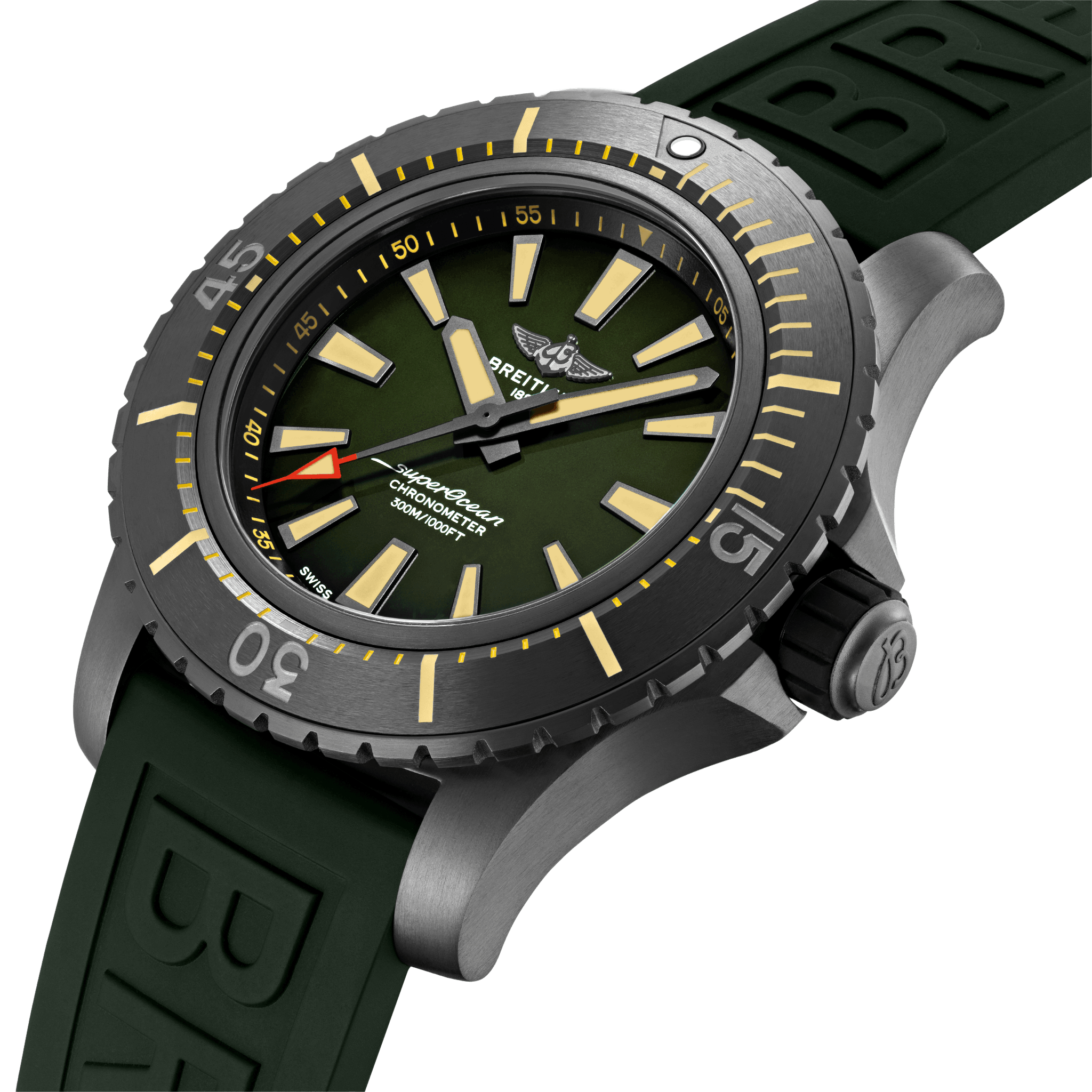 Breitling Breitling Superocean Automatic 48 V17369241L1S2 , наручные мужские часы фото под углом