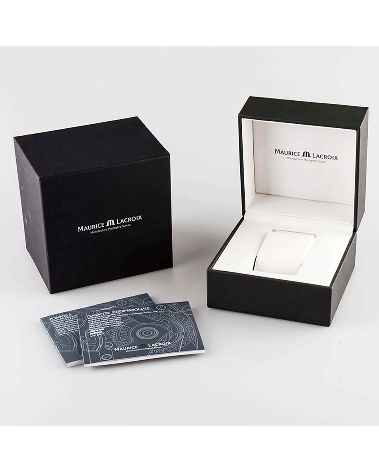 Maurice Lacroix Maurice Lacroix Eliros Date EL1118-PVP01-411-1 кварцевые часы с аксессуарами мужские часы модель EL1118-PVP01-411-1