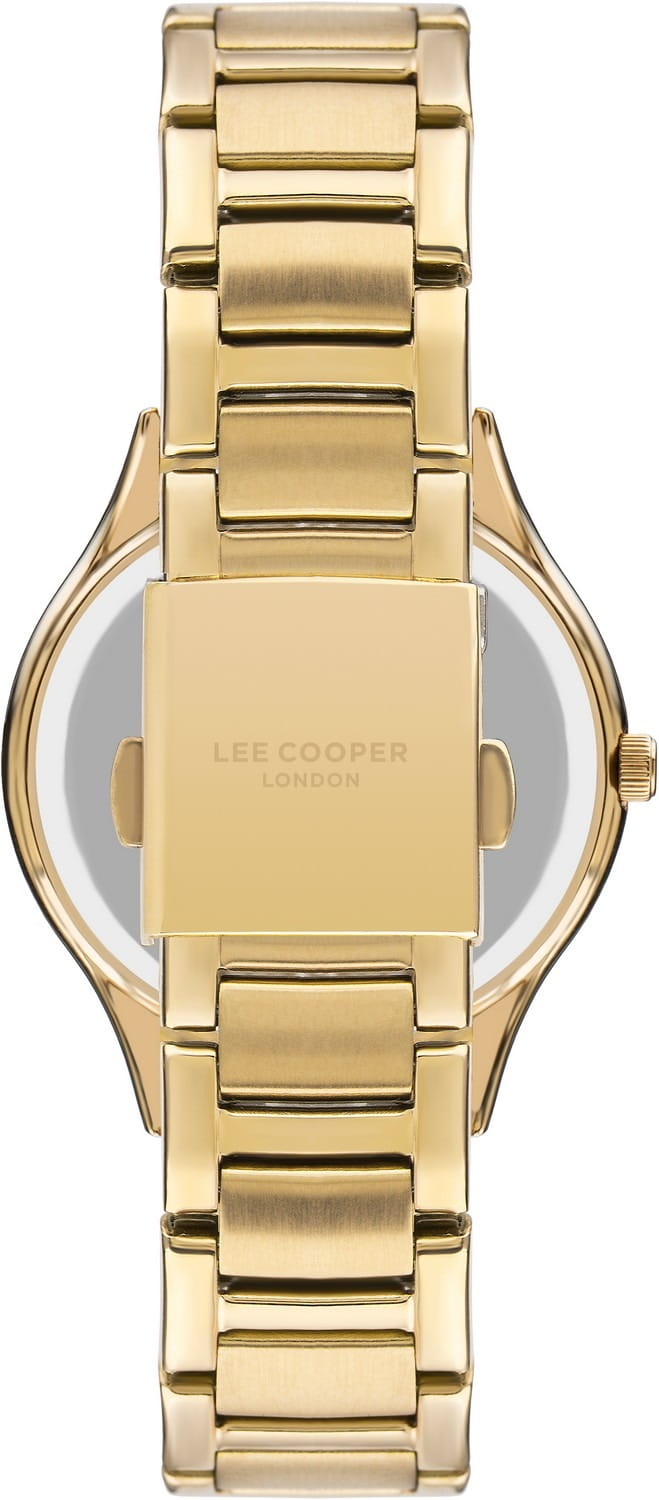 Lee Cooper Lee Cooper LC07480.120,  англия женские часы на браслете нержавеющая сталь с ip-покрытием боковой вид