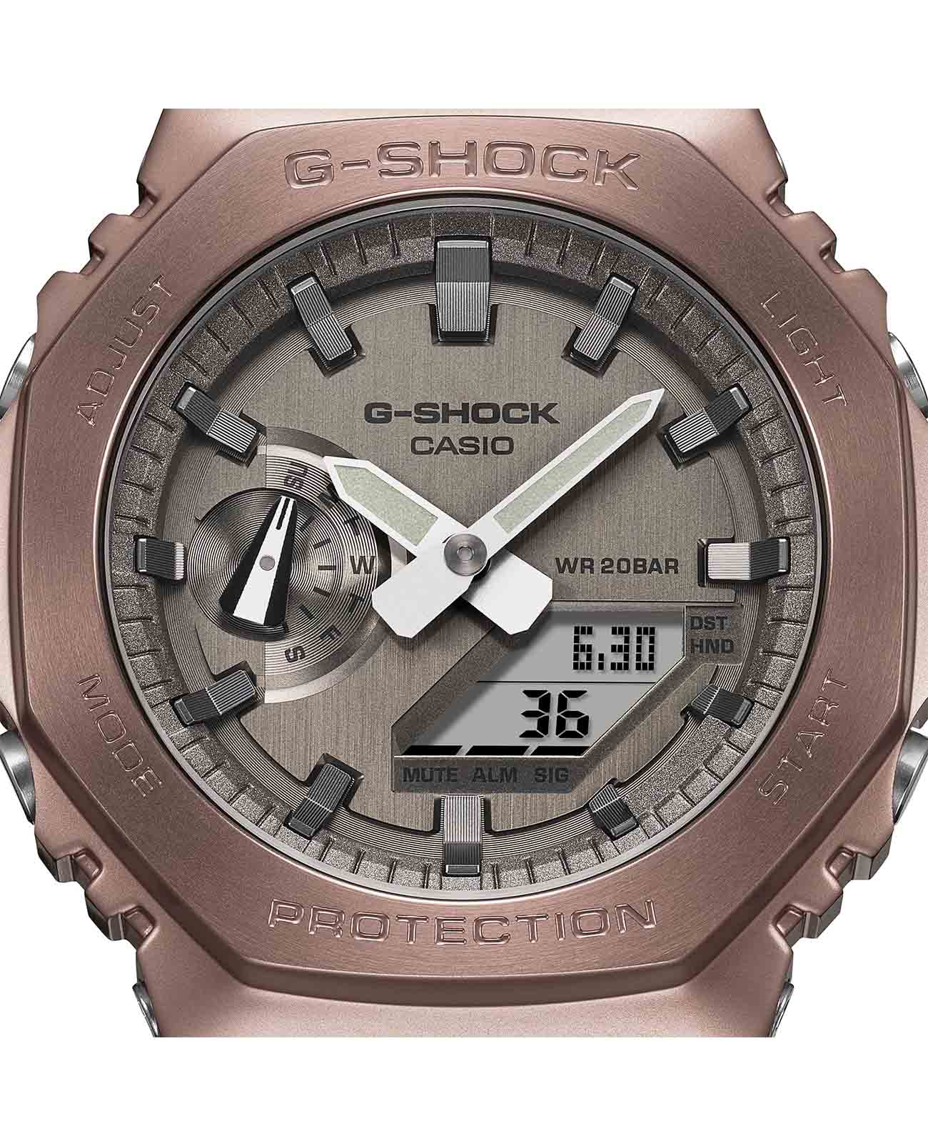 Casio Casio G-Shock GM-2100MF-5ADR (GM-2100MF-5A) GM — детали корпуса и каучук