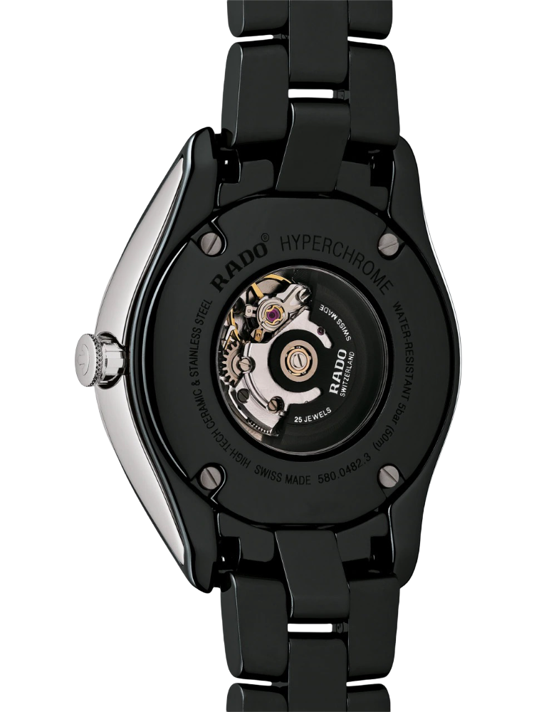Rado Rado Hyperchrome Automatic Diamonds R32482722 Automatic, наручные женские часы фото под углом