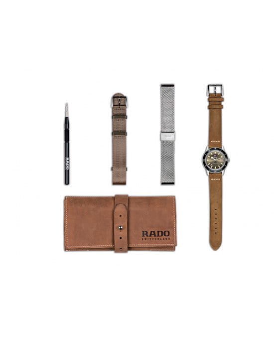 Rado Rado Captain Cook Automatic R32500315 Automatic - задняя крышка металл сталь керамика корпуса, швейцария часы