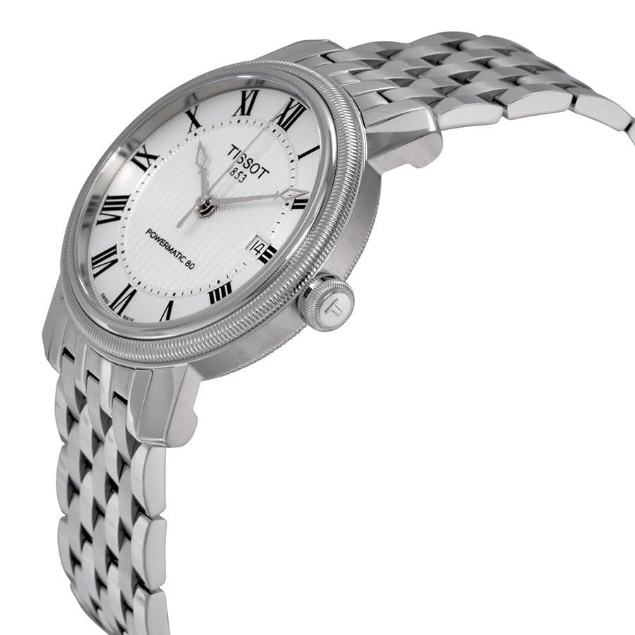 Tissot Tissot Bridgeport Powermatic 80 T097.407.11.033.00 Bridgeport, наручные мужские часы фото под углом