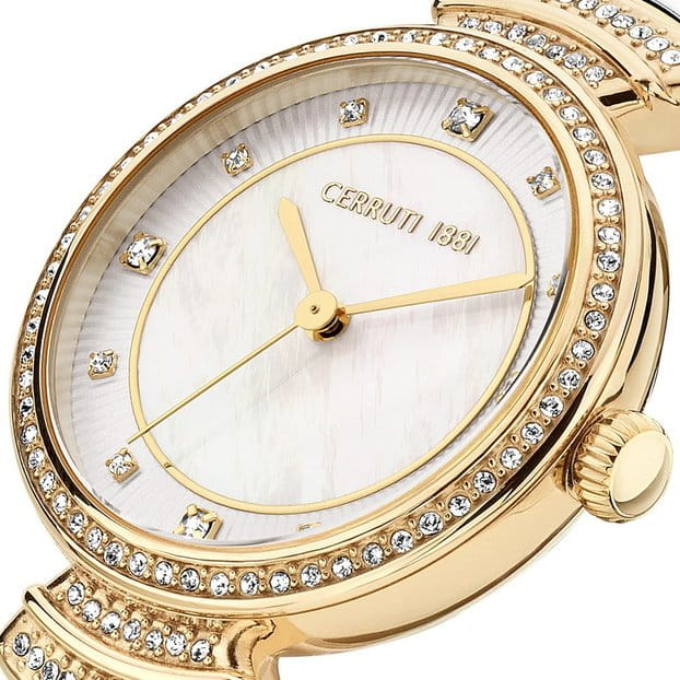 Cerruti 1881 Cerruti 1881 Cerrisi CIWLG2225102,  италия женские часы на браслете нержавеющая сталь с ip-покрытием боковой вид
