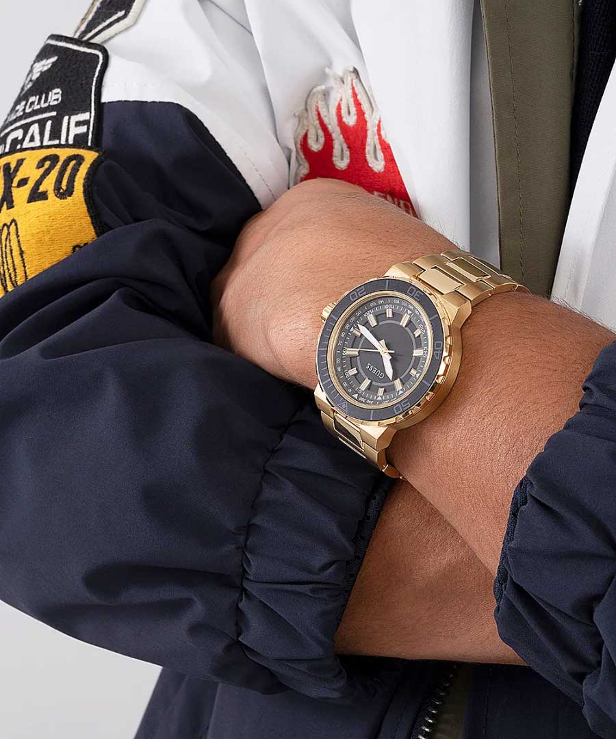 Guess Guess Sport Steel GW0426G2  - задняя крышка металл сталь корпуса, сша часы