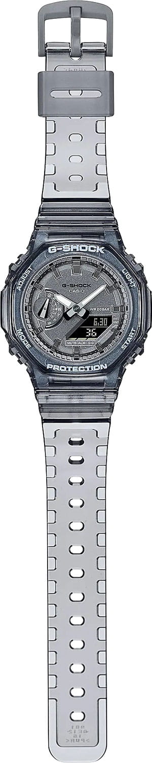 Casio Casio G-Shock GMA-S2100SK-1A женские часы серый циферблат на запястье