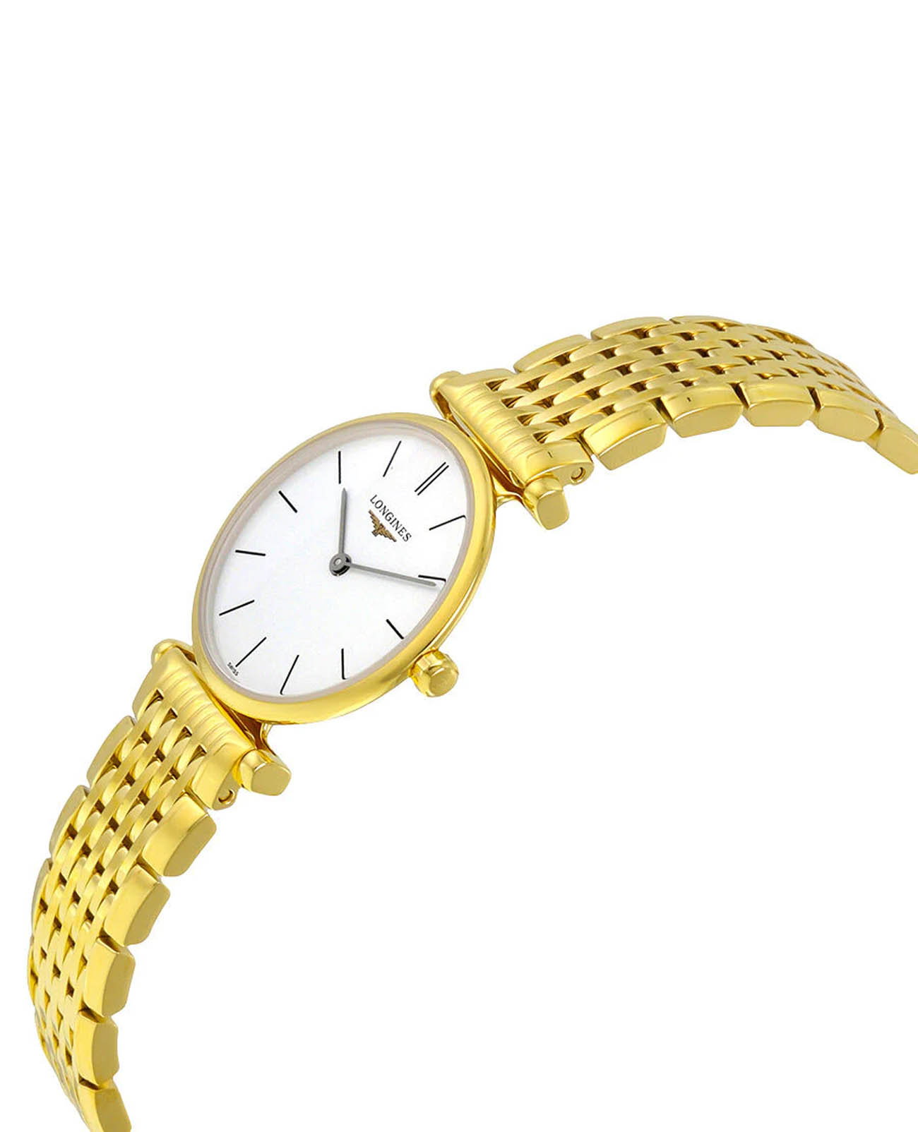 Longines Longines La Grande Classique L4.209.2.12.8, la grande classique швейцария женские часы на браслете сталь c pvd покрытием боковой вид