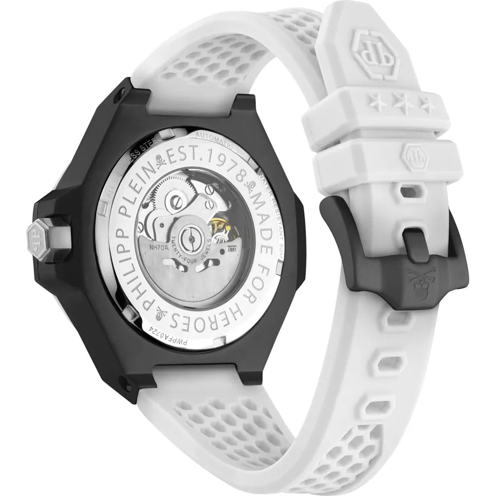 Philipp Plein Philipp Plein The Skull PWPFA0724, the skull германия мужские часы на браслете силикон боковой вид