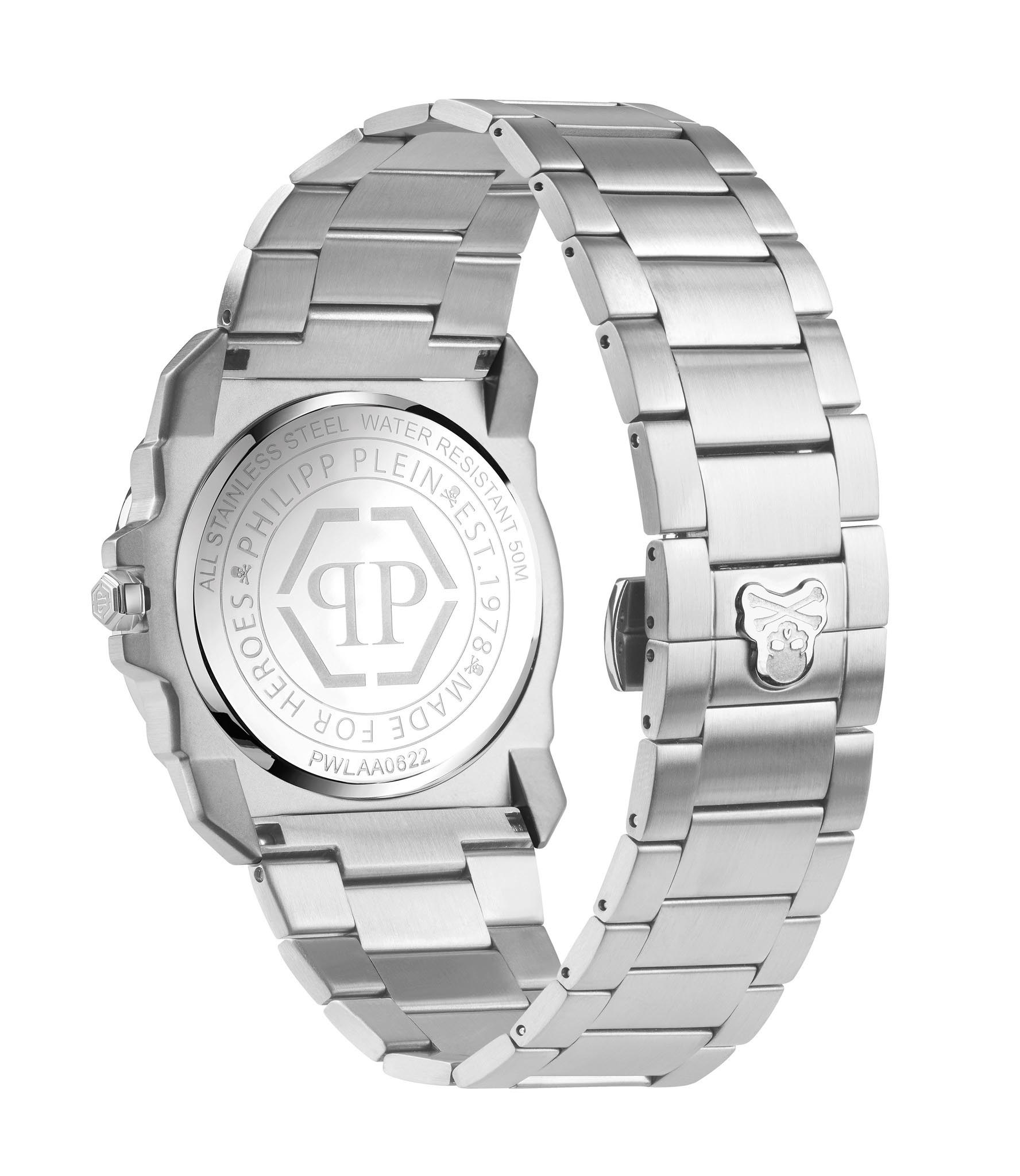 Philipp Plein Philipp Plein The Skull King PWLAA0622  — детали корпуса и нержавеющая сталь