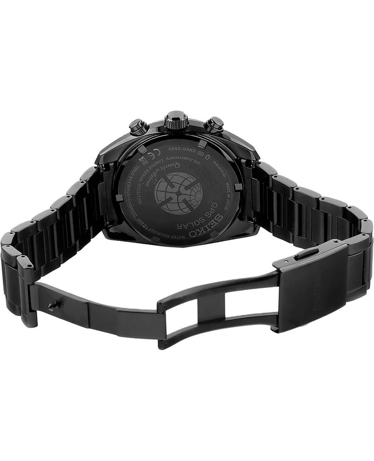 Оригинальные часы Seiko Seiko Astron GPS Solar SSH023J1 кварцевые калибр механизма 5x53 общий вид