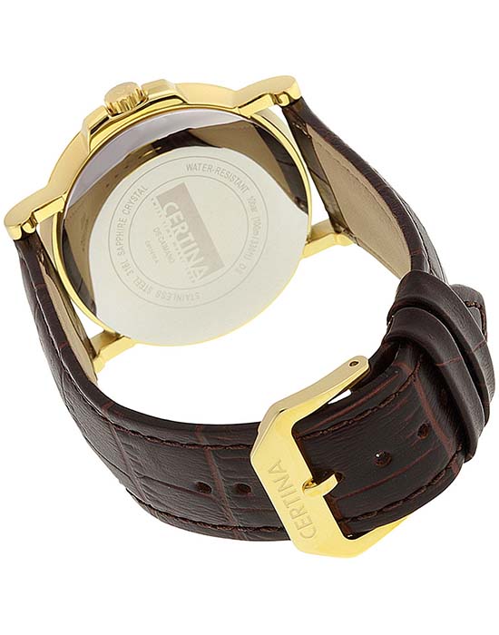 Оригинальные часы Certina Certina DS Caimano C017.410.36.037.00 кварцевые калибр механизма f06.111 общий вид