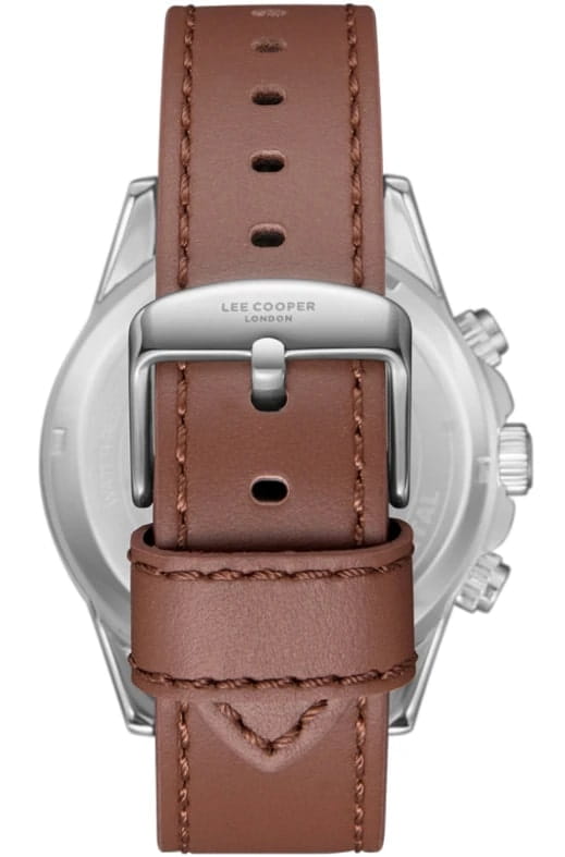 Lee Cooper Lee Cooper LC08001.551,  англия мужские часы на браслете кожаный боковой вид