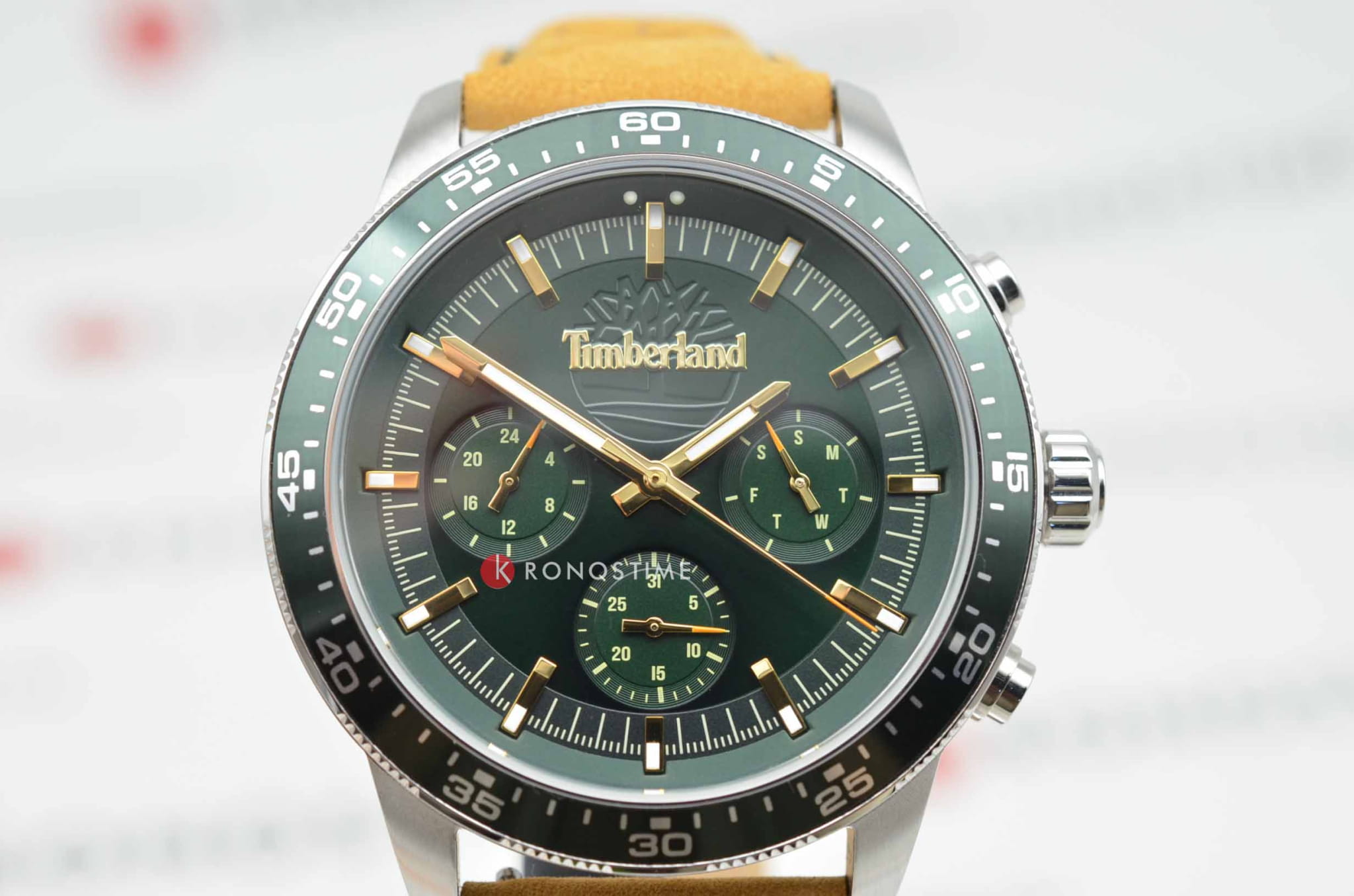 Timberland Timberland Parkman TDWGF0029001,  сша мужские часы на браслете кожаный боковой вид