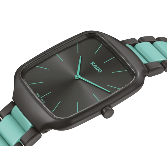 Rado Rado Тrue Square Thinline x Les Couleur Le Corbusier R27045162  - задняя крышка керамика корпуса, швейцария часы