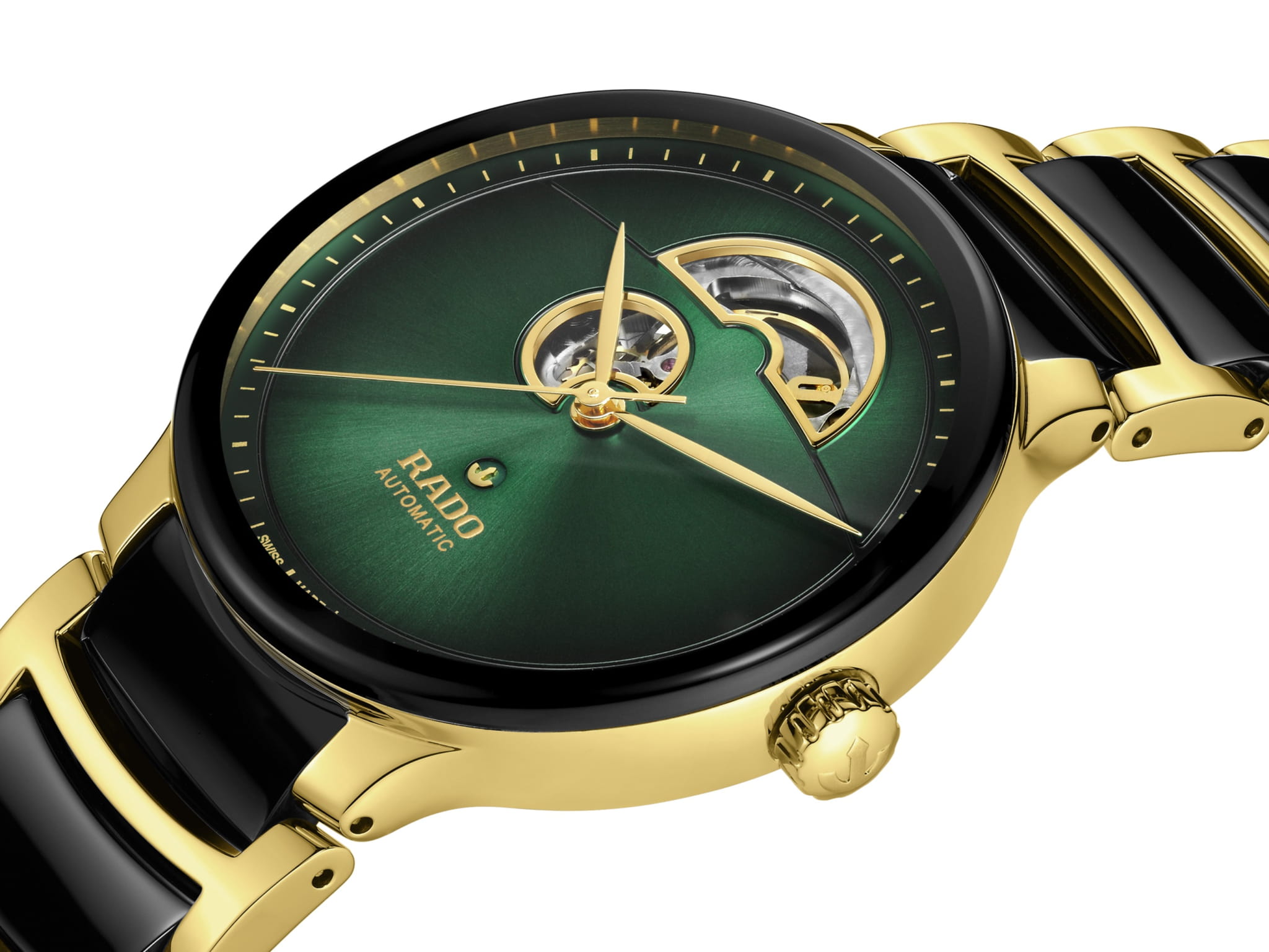 Оригинальные часы Rado Rado Centrix Automatic Open Heart R30008302 механические калибр механизма  общий вид