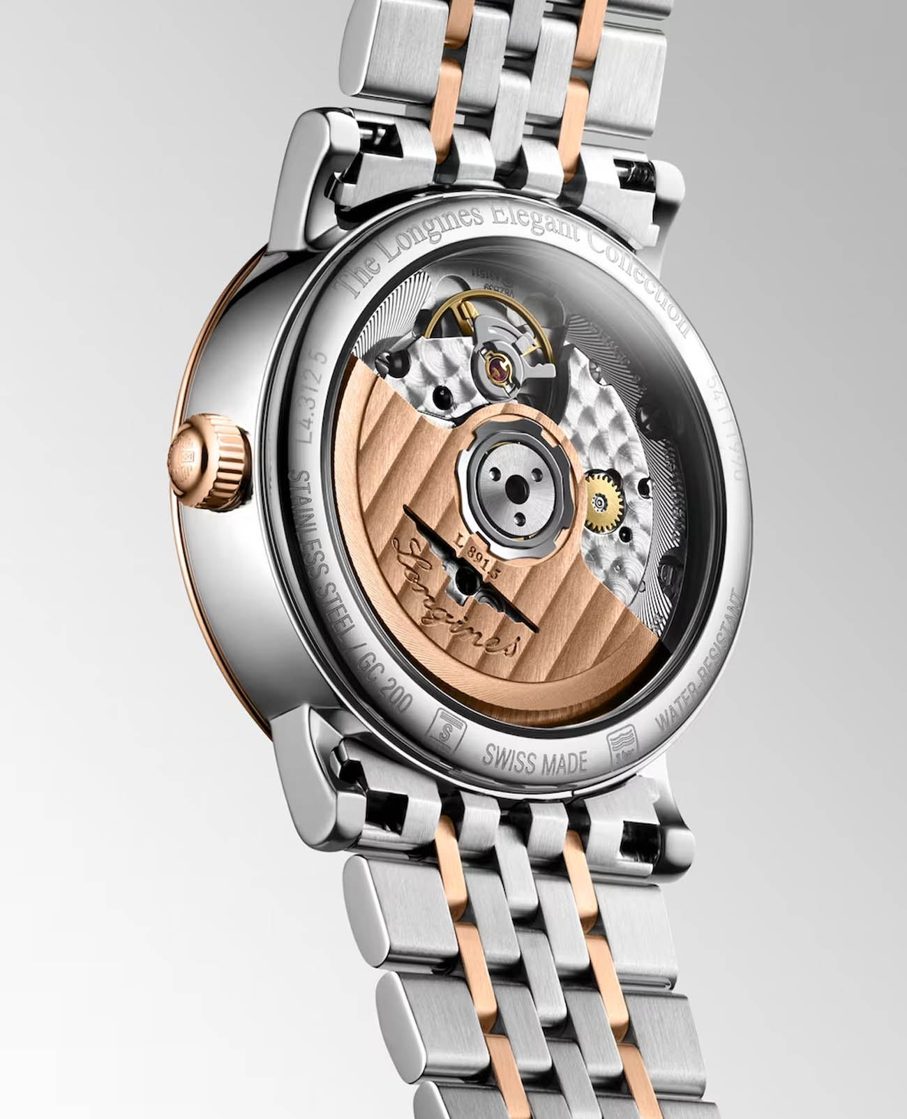 Longines Longines Elegant Collection L4.312.5.87.7 , наручные женские часы фото под углом